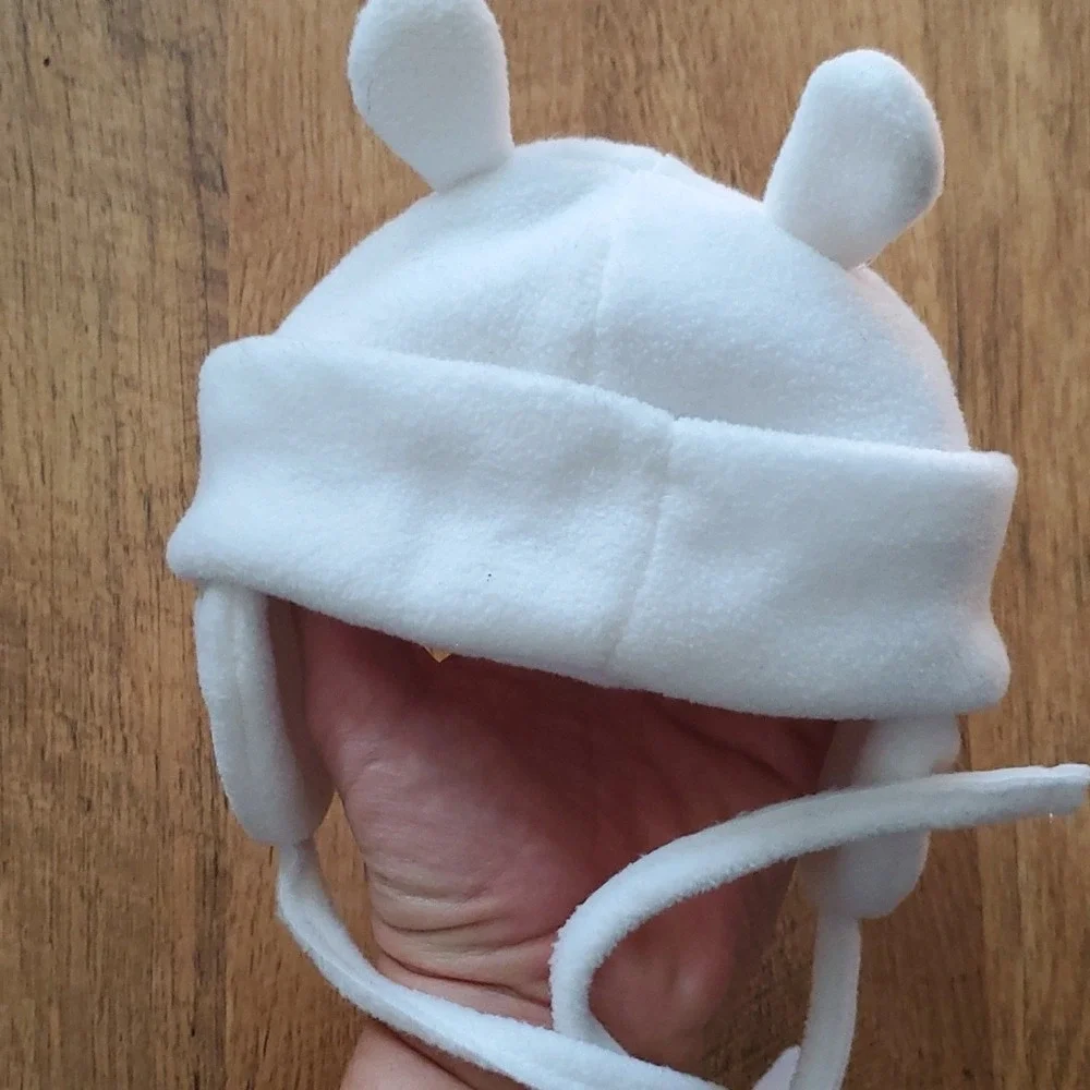 Fleece‎ infant hat with ears
